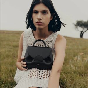 polene one nano bag - black